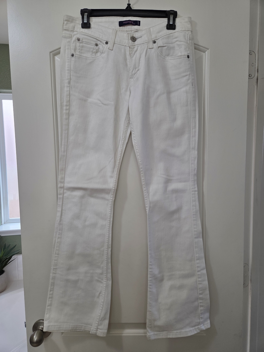 Levi's White Boot Cut Women's Jeans